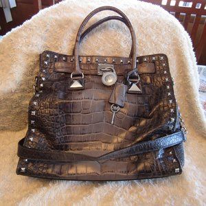 Michael Kors Alligator Skin Shoulder Purse